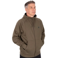 Fox Collection Zipped Hoody Green